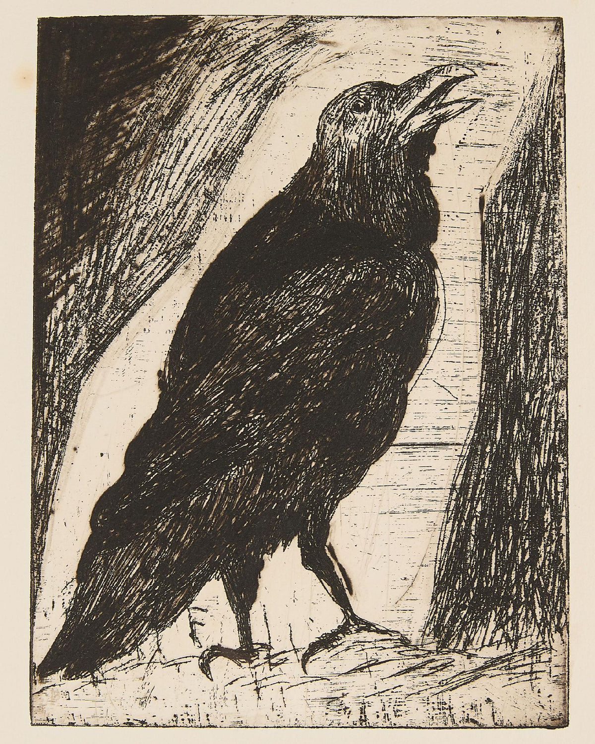 Jim Dine - 9 Studies for Winter Dream (Bird)