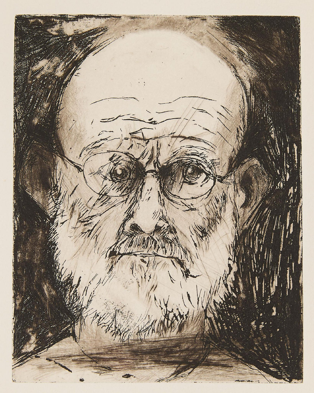 Jim Dine - 9 Studies for Winter Dream (Self-Portrait)