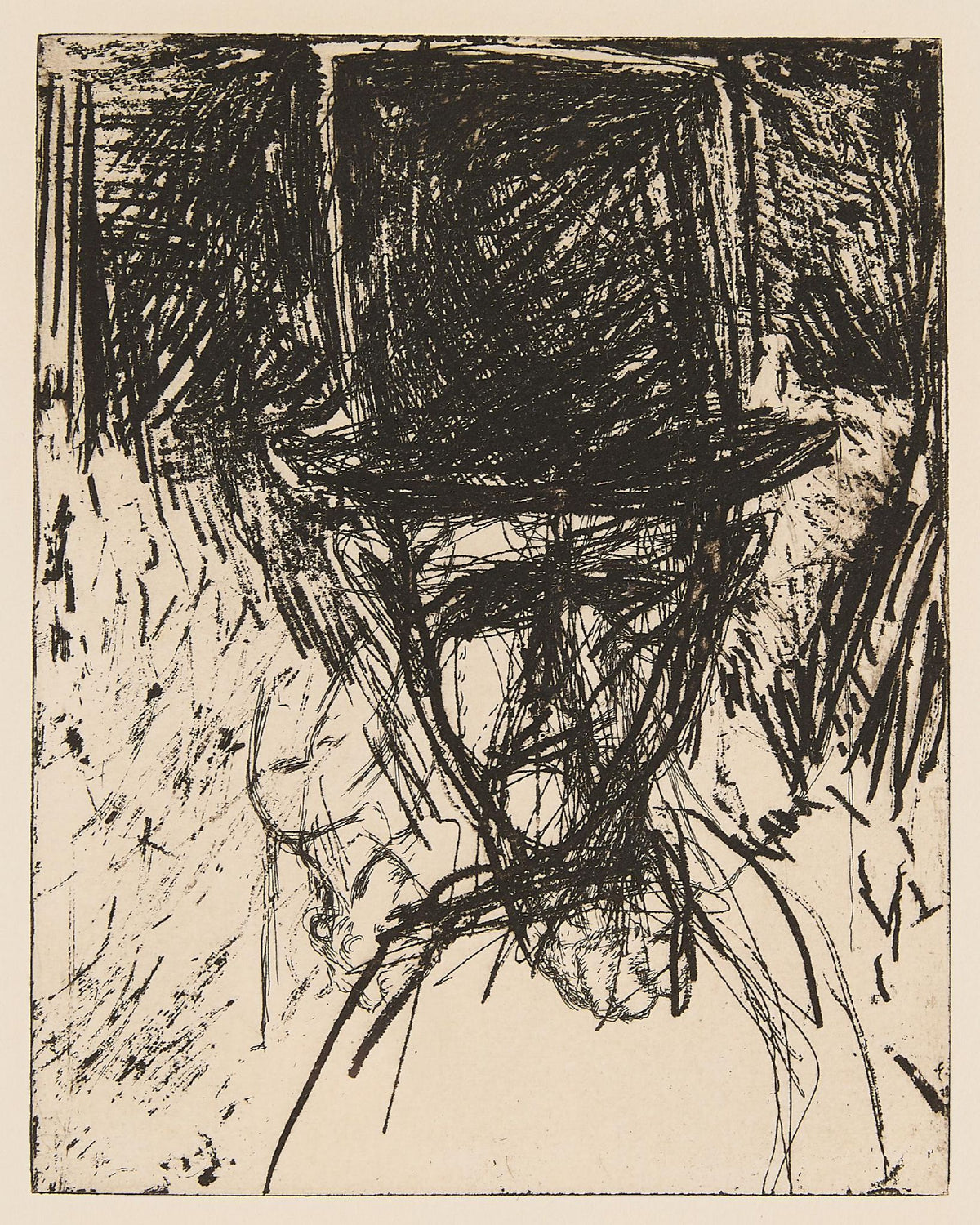 Jim Dine - 9 Studies for Winter Dream (Top Hat)