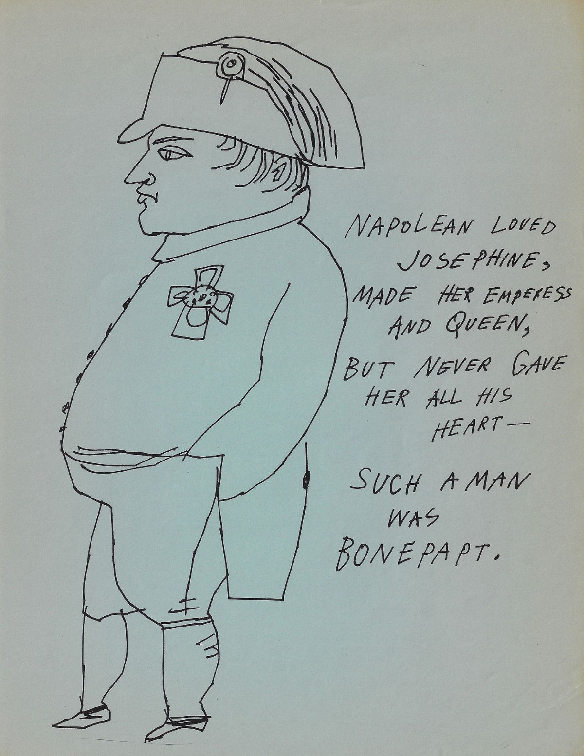 Andy Warhol - Untitled (Napolean) (from Love Is A Pink Cake) (F. & S. IV.28)