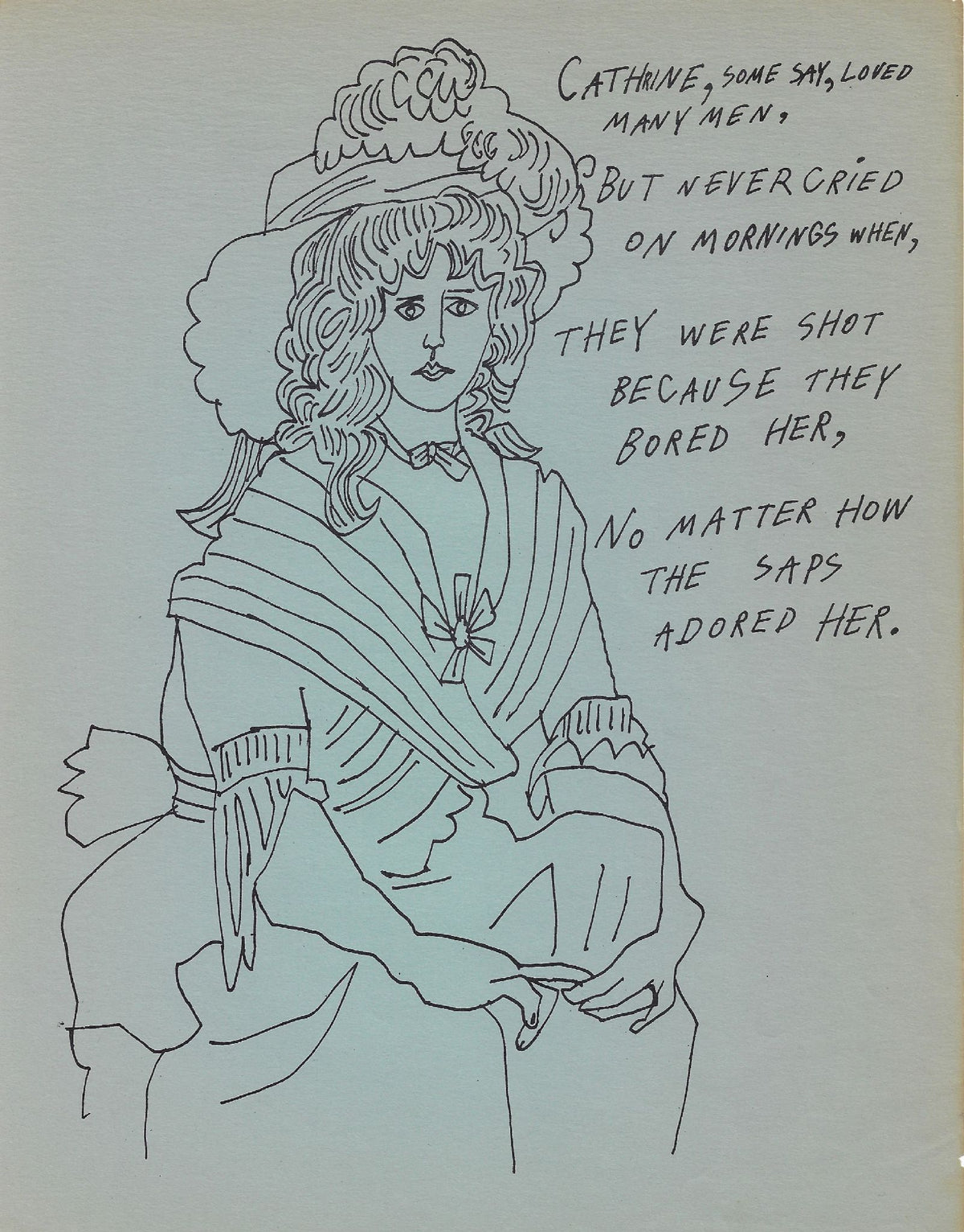 Andy Warhol - Untitled (Catherine the Great) (from Love Is A Pink Cake) (F. & S. IV.37)