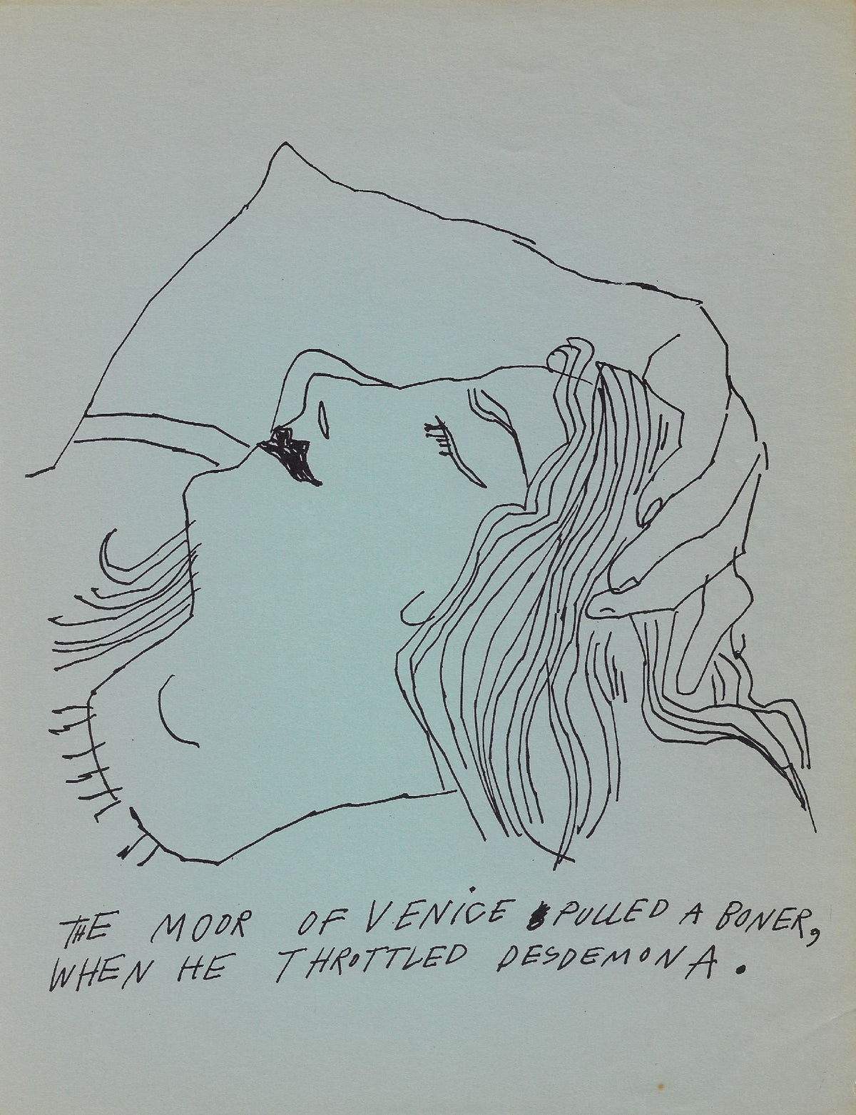 Andy Warhol - Untitled (The Moor of Venice) (from Love Is A Pink Cake) (F. & S. IV.33)