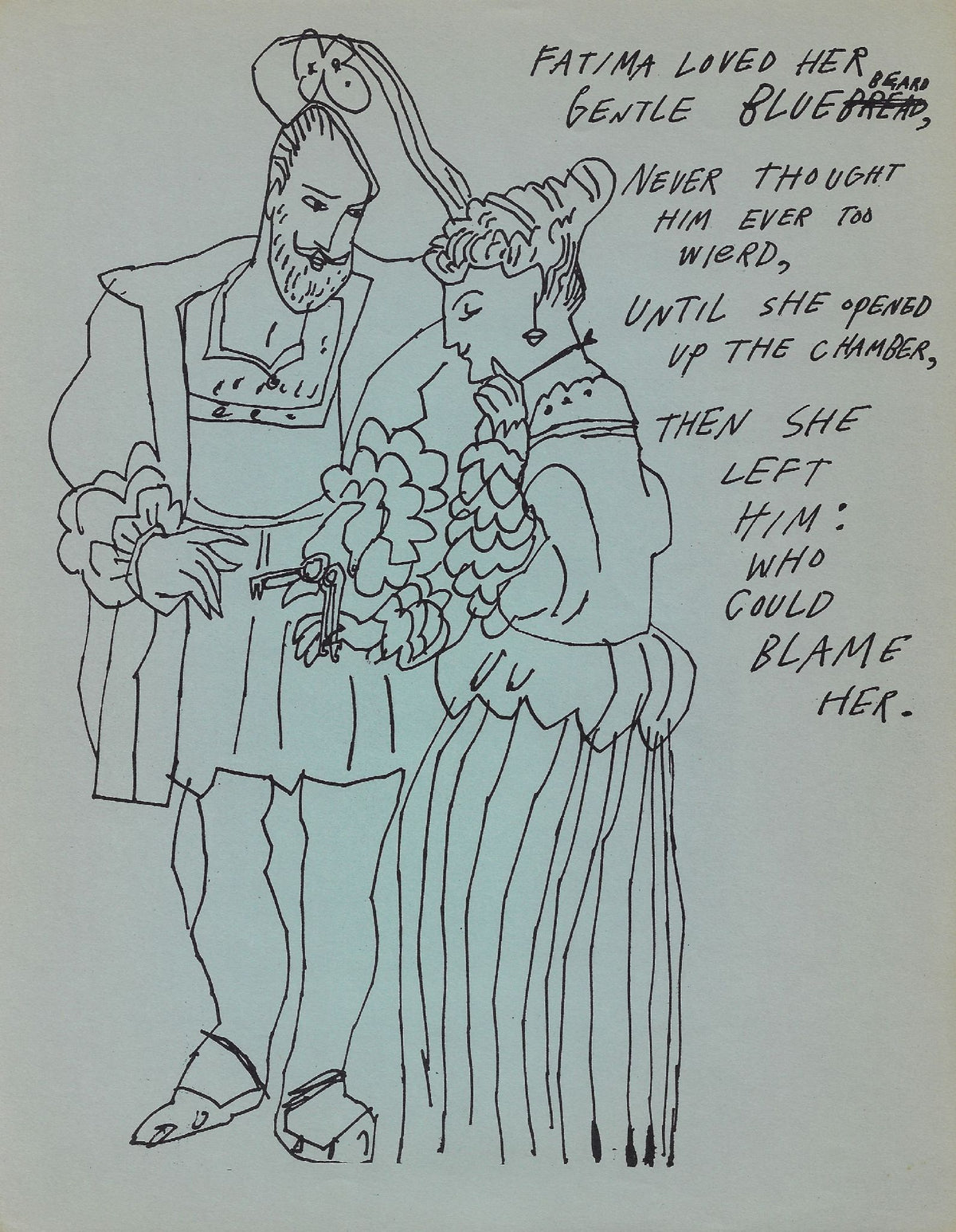 Andy Warhol - Untitled (Fatima) (from Love Is A Pink Cake) (F. & S. IV.43)