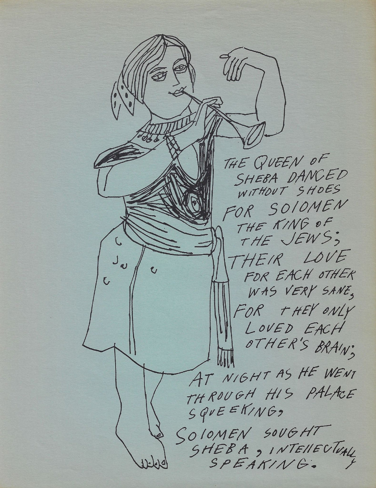 Andy Warhol - Untitled (Queen of Sheba) (from Love Is A Pink Cake) (F. & S. IV.49)