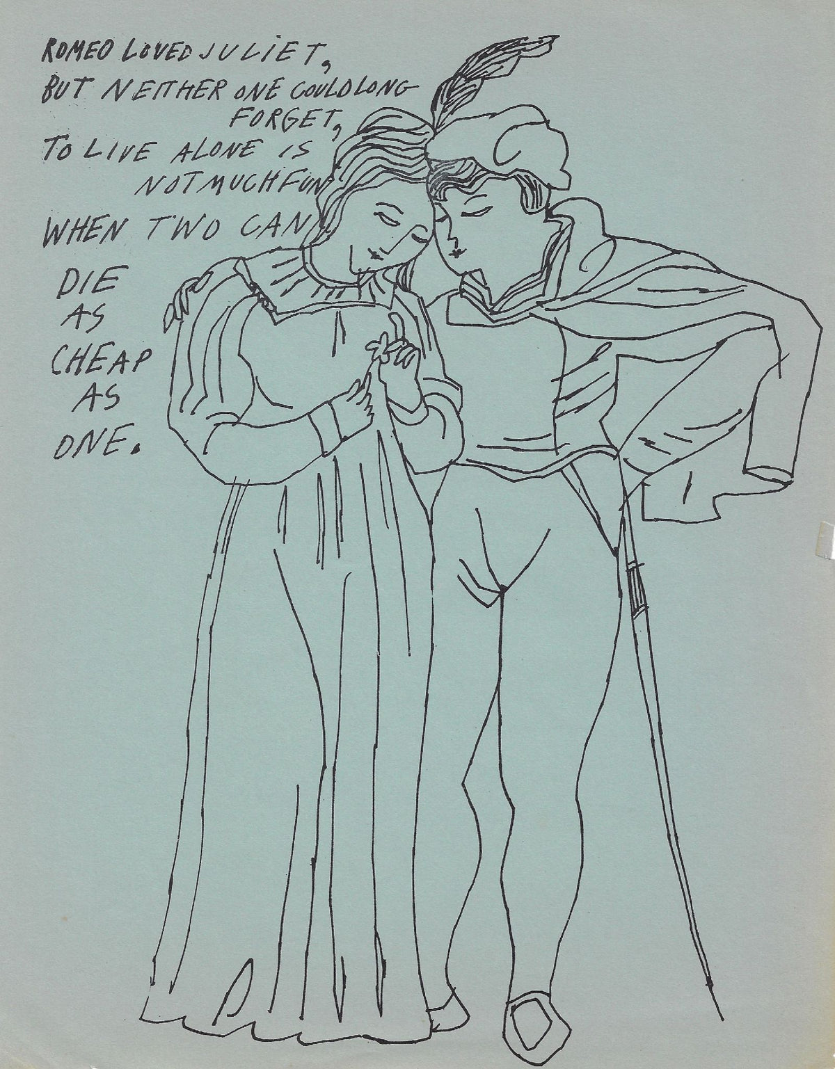 Andy Warhol - Untitled (Romeo & Juliet)