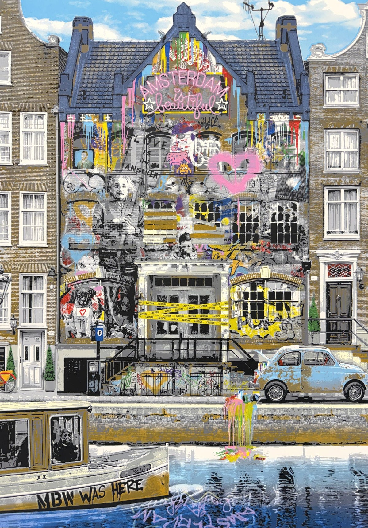 Mr. Brainwash - Amsterdam is Beautiful