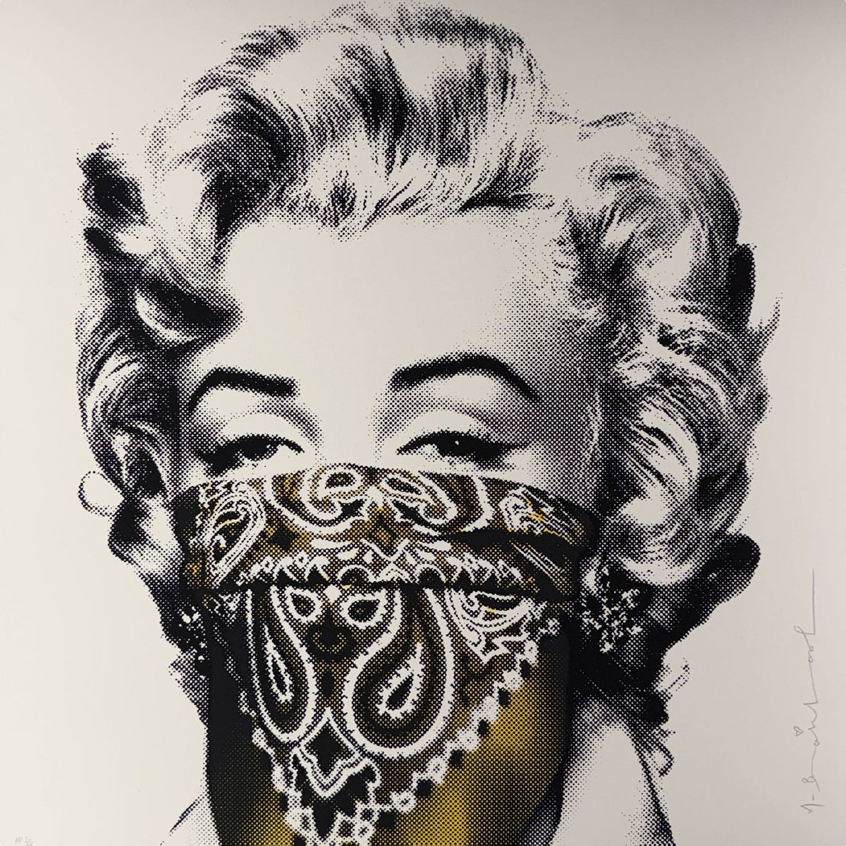 Mr. Brainwash - Stay Safe (Yellow)