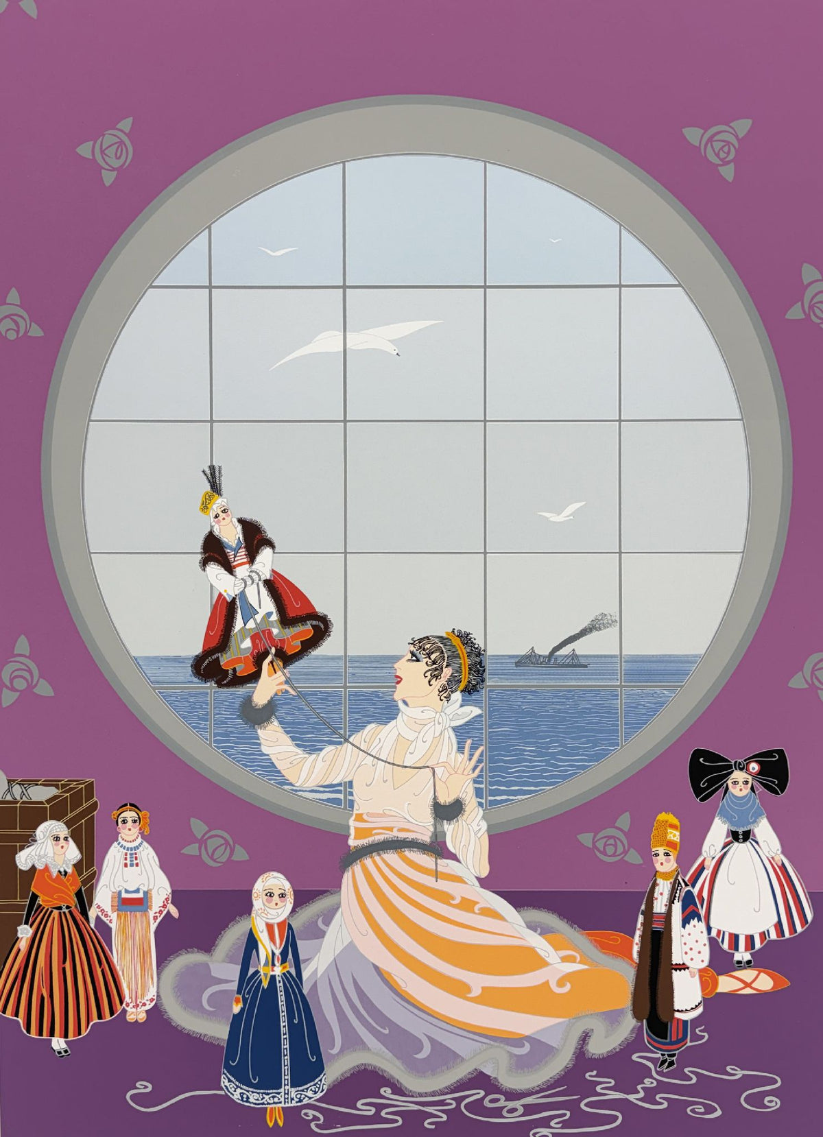 Erte - Les Poupees Russes (The Russian Dolls)