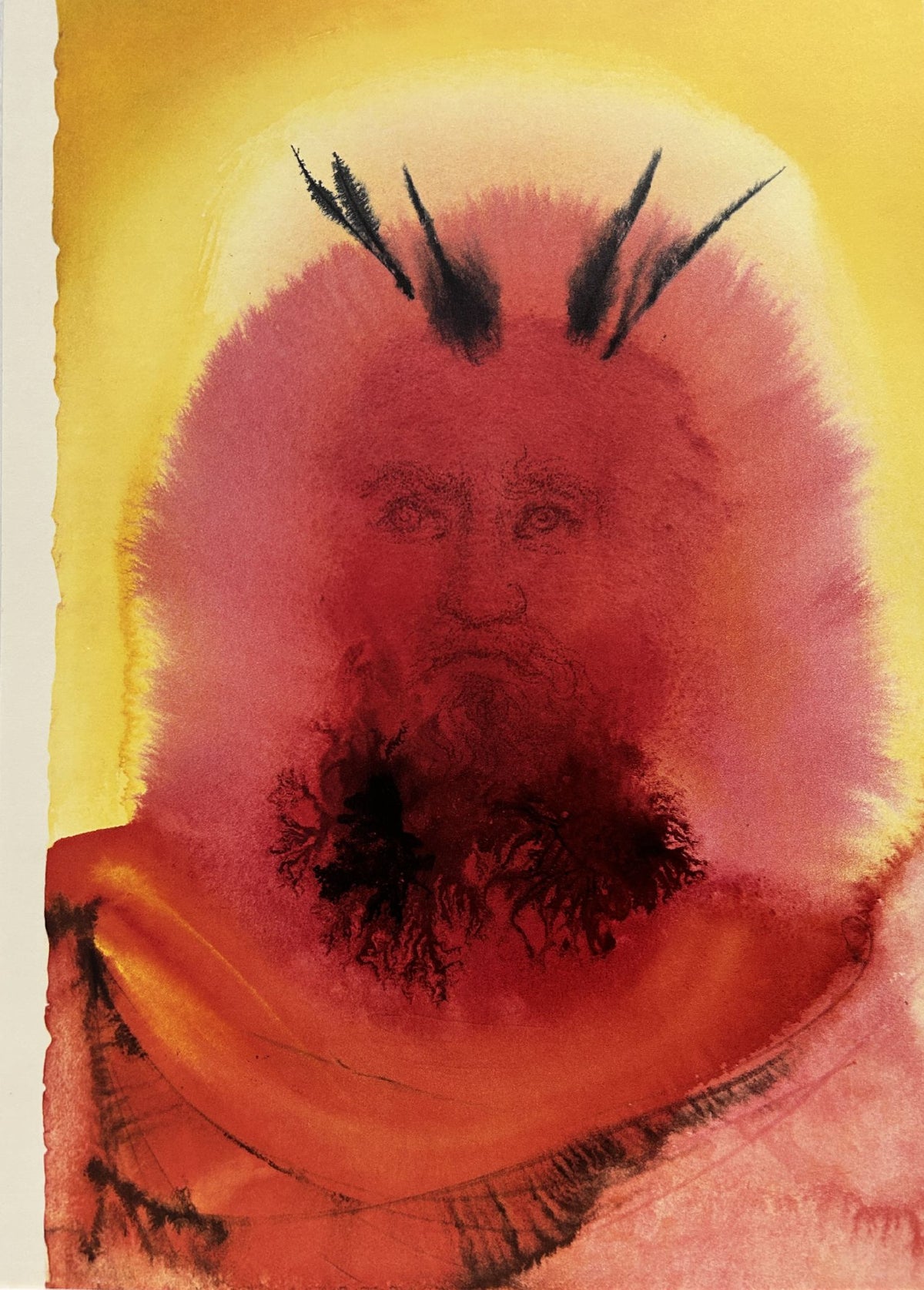 The Glory of Moses' Face by Salvador Dali, 1969 fine art lithograph