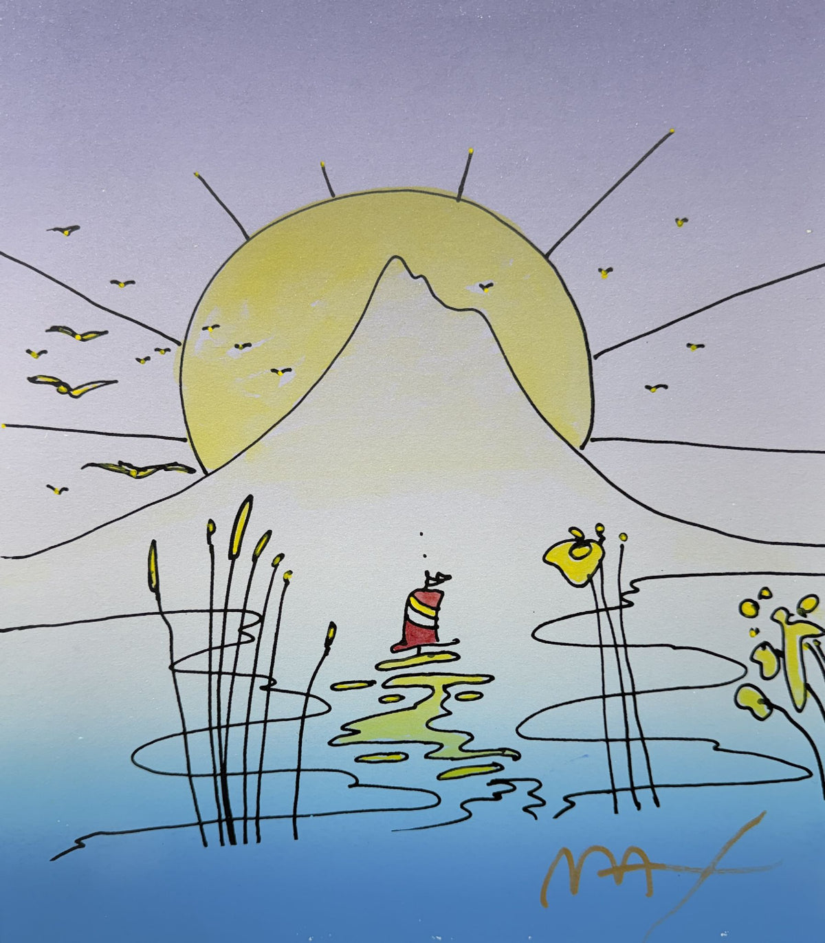 Peter Max - Land of Sunshine