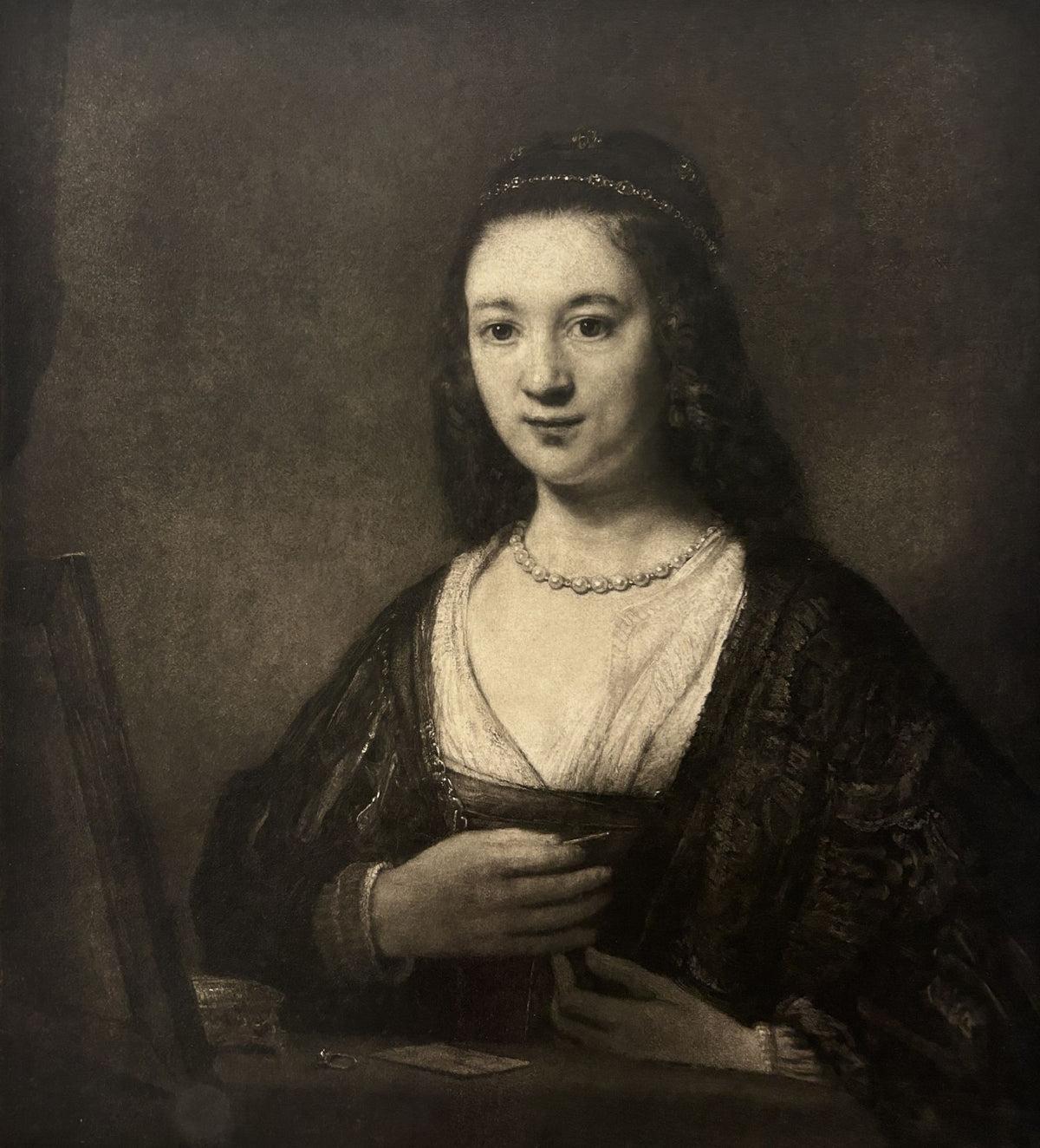 Rembrandt van Rijn - Young Woman At Her Toilet