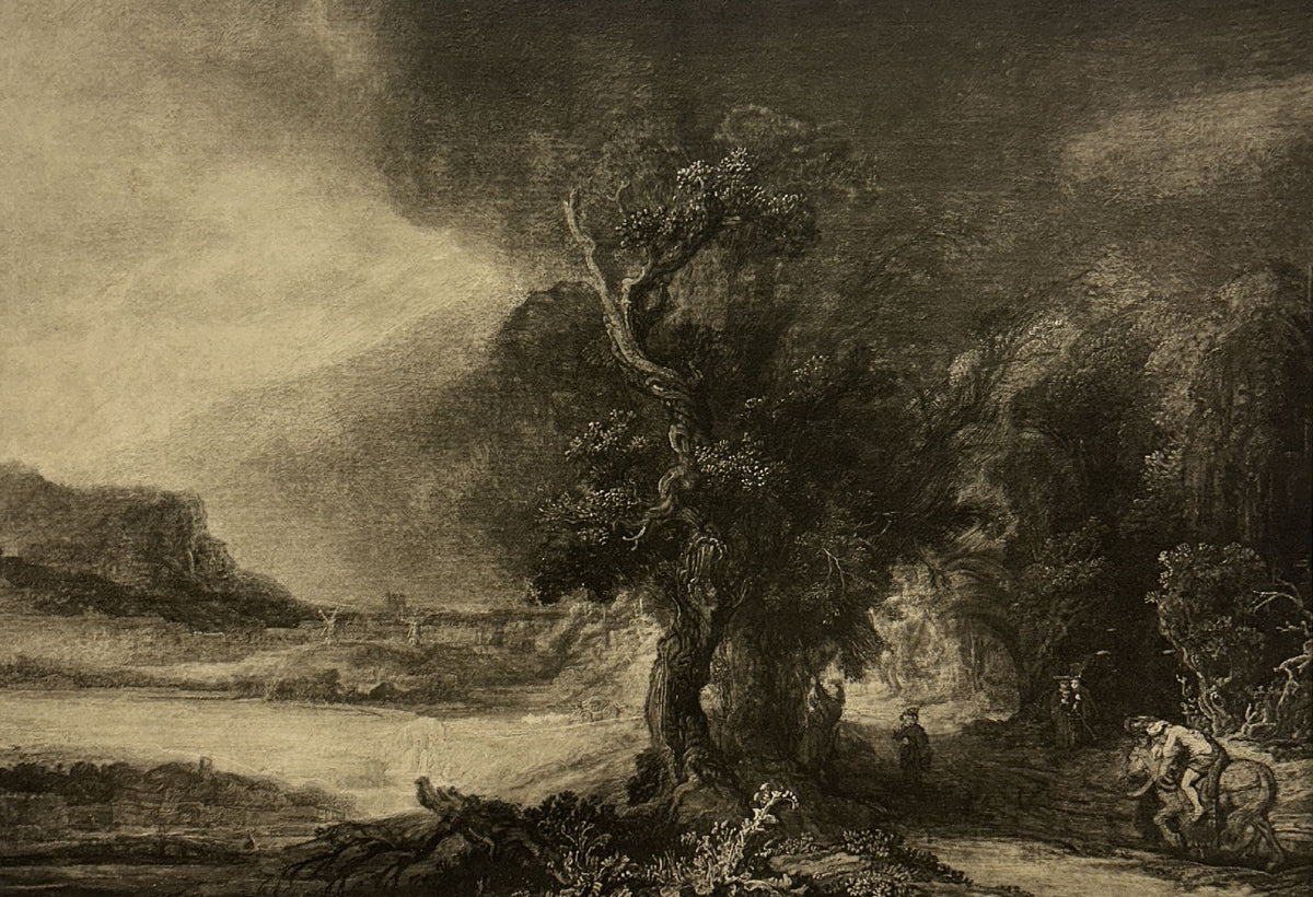 Rembrandt van Rijn - Landscape with the Good Samaritan