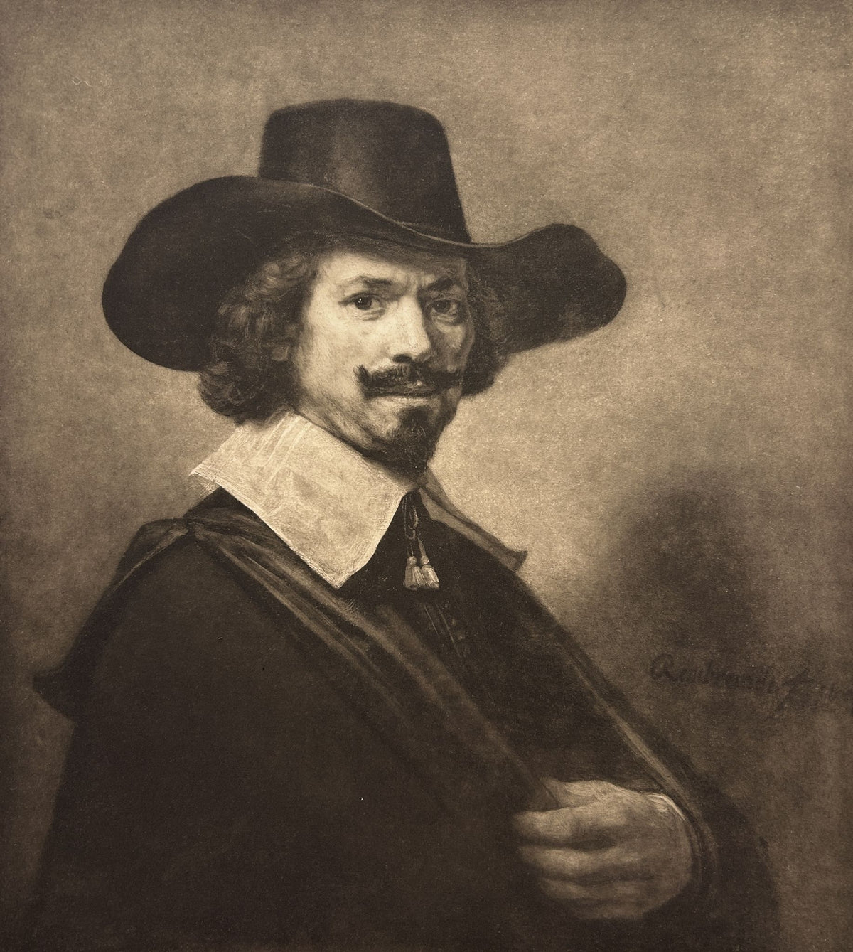 Rembrandt van Rijn - Portrait Of The Painter Hendrick Martensz Sorgh