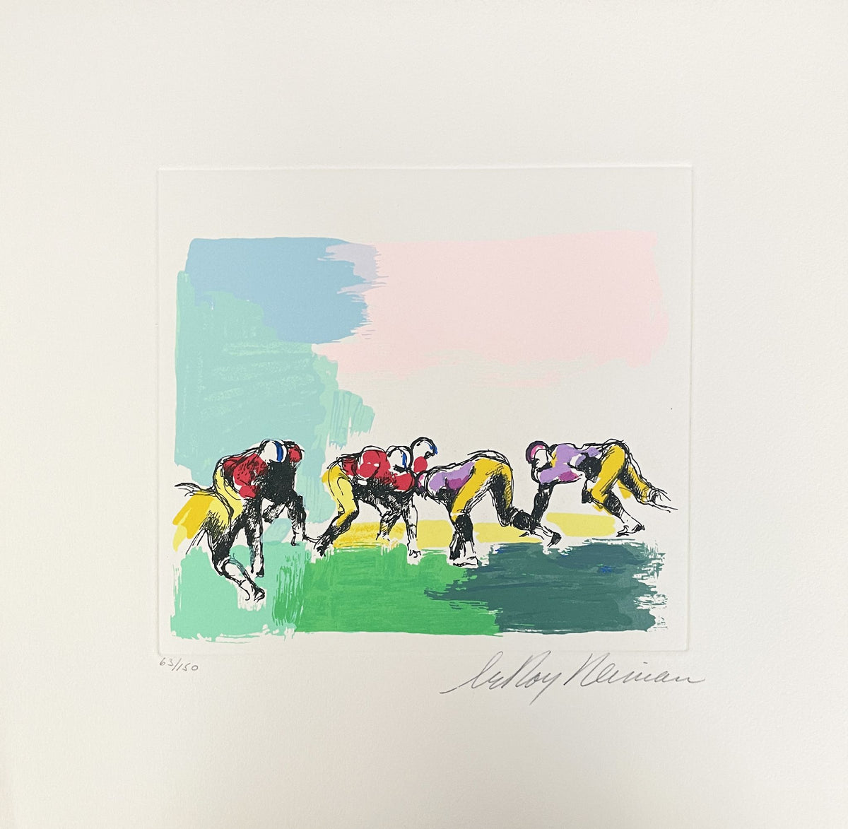 LeRoy Neiman - The Line