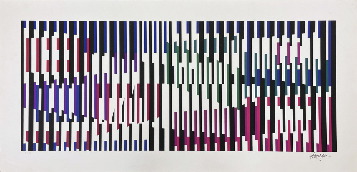 Yaacov Agam - Homage To Johann Sebastian Bach (III)