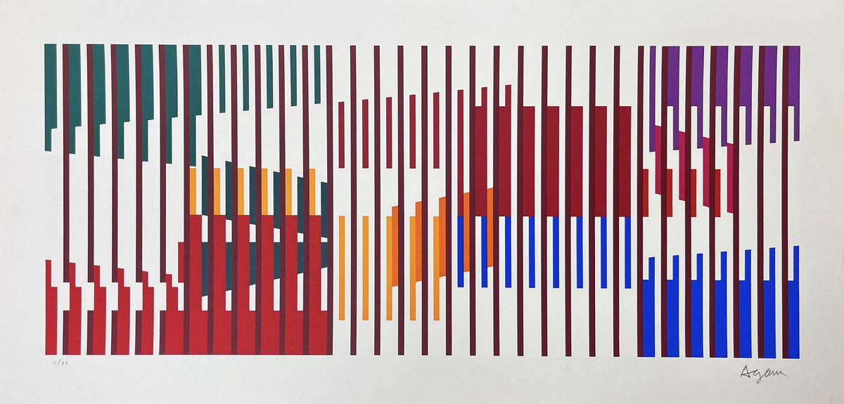 Yaacov Agam - Homage To Johann Sebastian Bach (I)