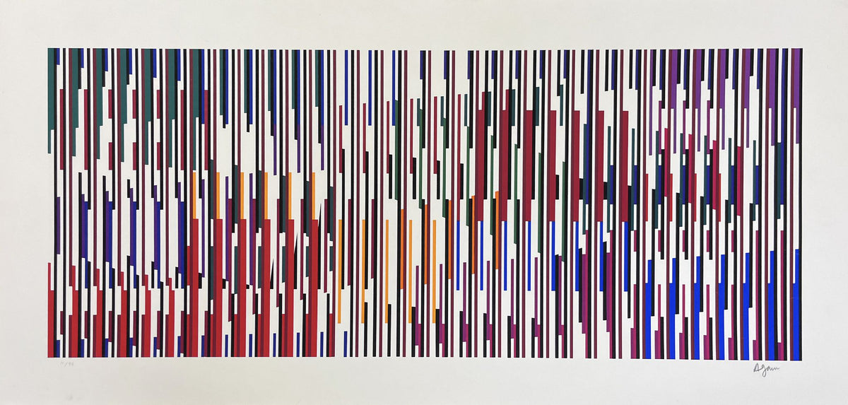 Yaacov Agam - Homage To Johann Sebastian Bach (II)