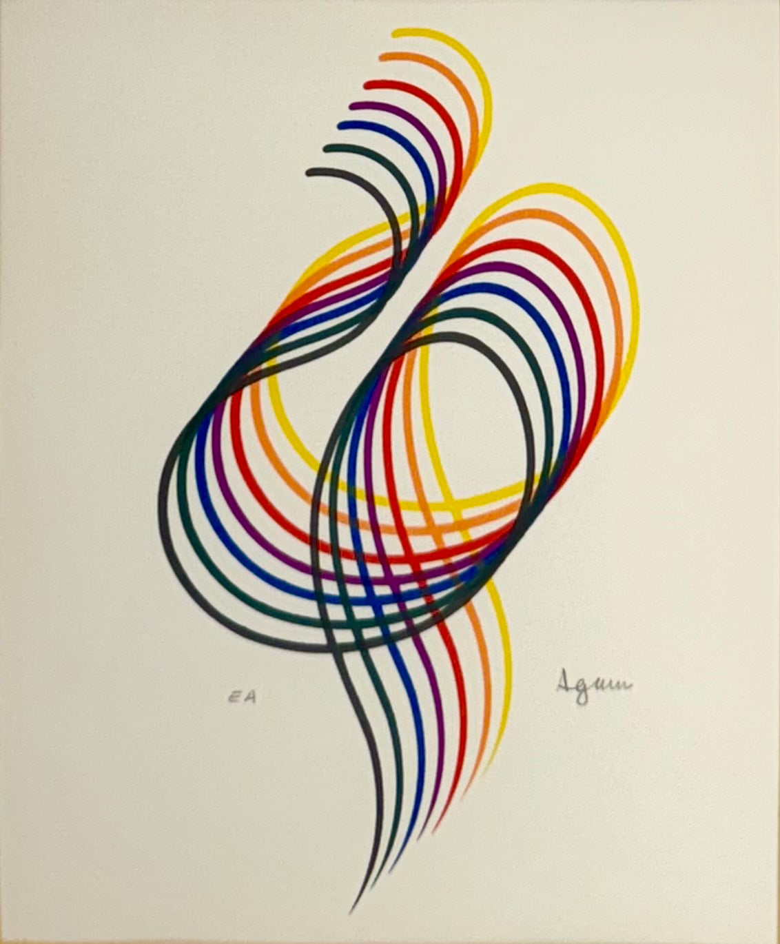 Yaacov Agam - Swirls I