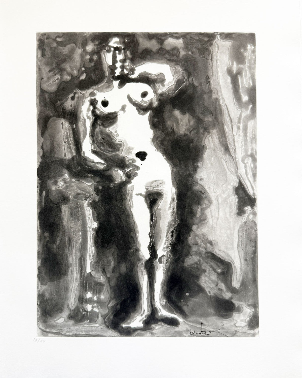 Pablo Picasso - Nu accoude, (Reclining nude)