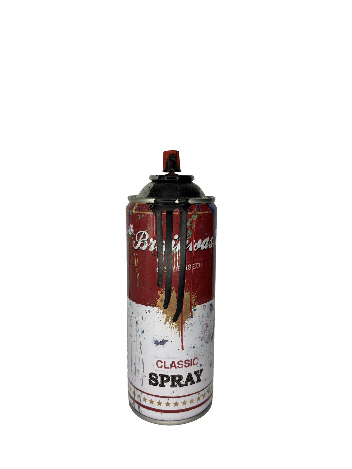 Mr. Brainwash - Tomato Spray Can (Black)