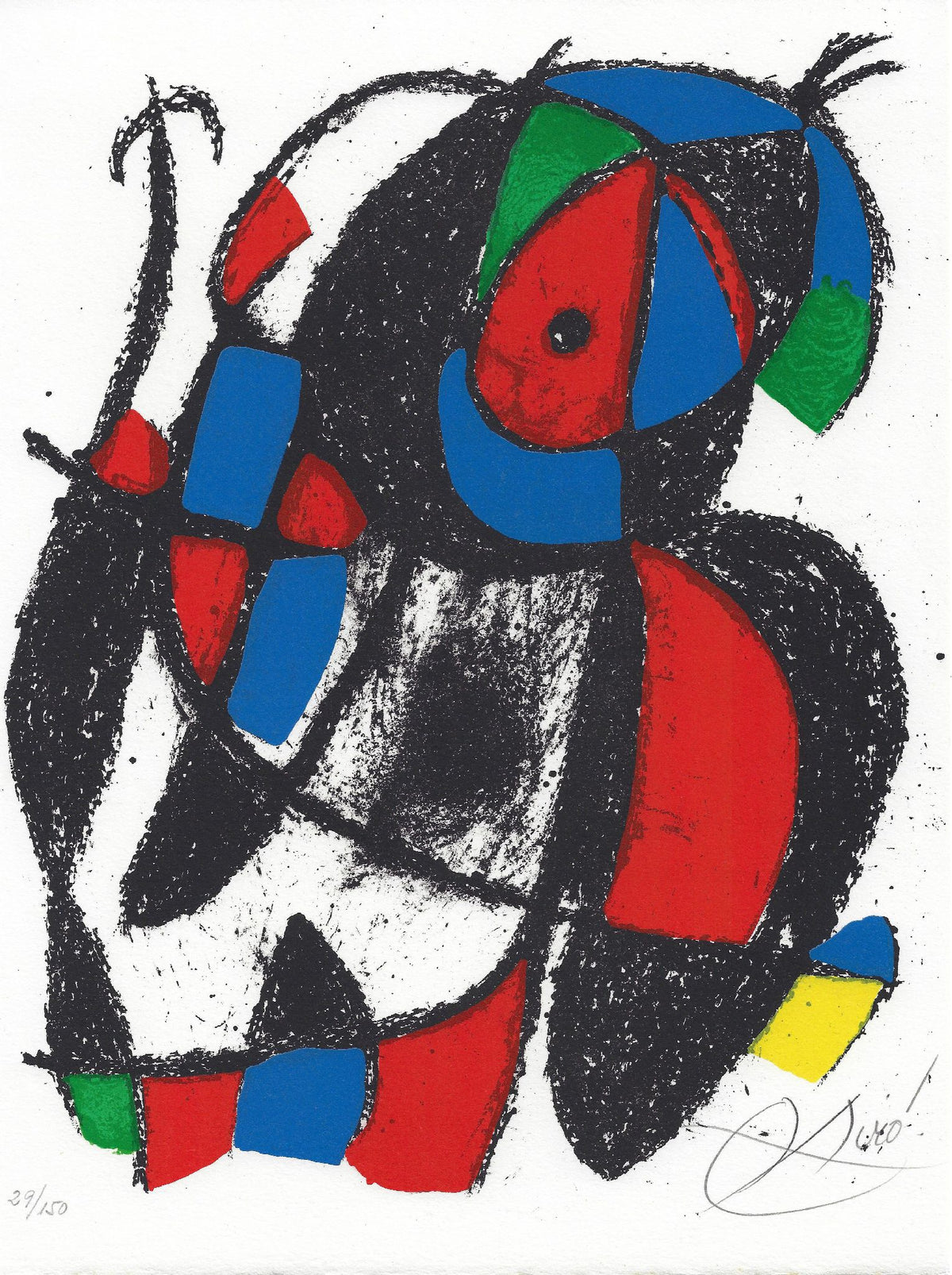 Joan Miro - Untitled (from Joan Miro Lithographe II)