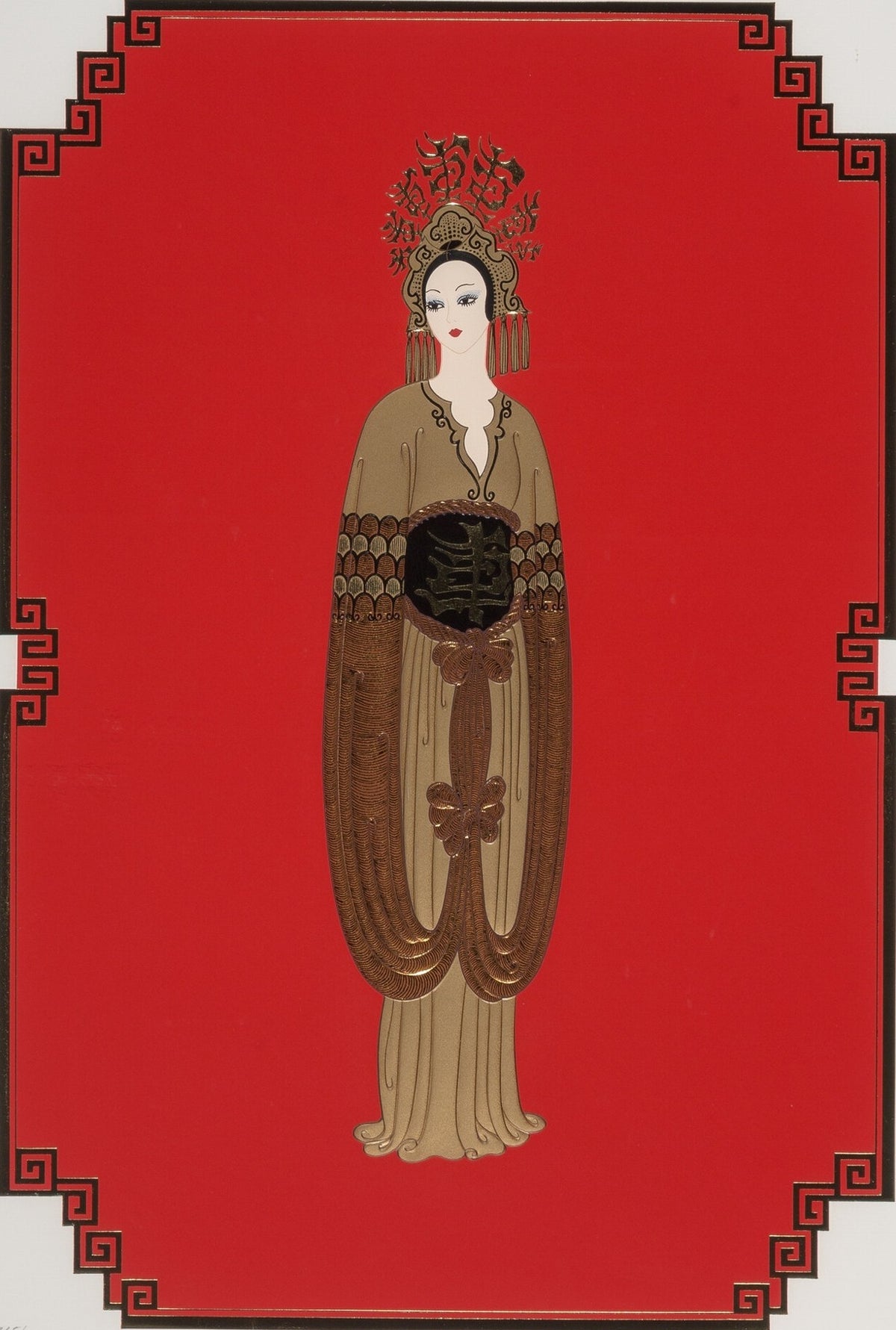 Erte - Plum Blossom