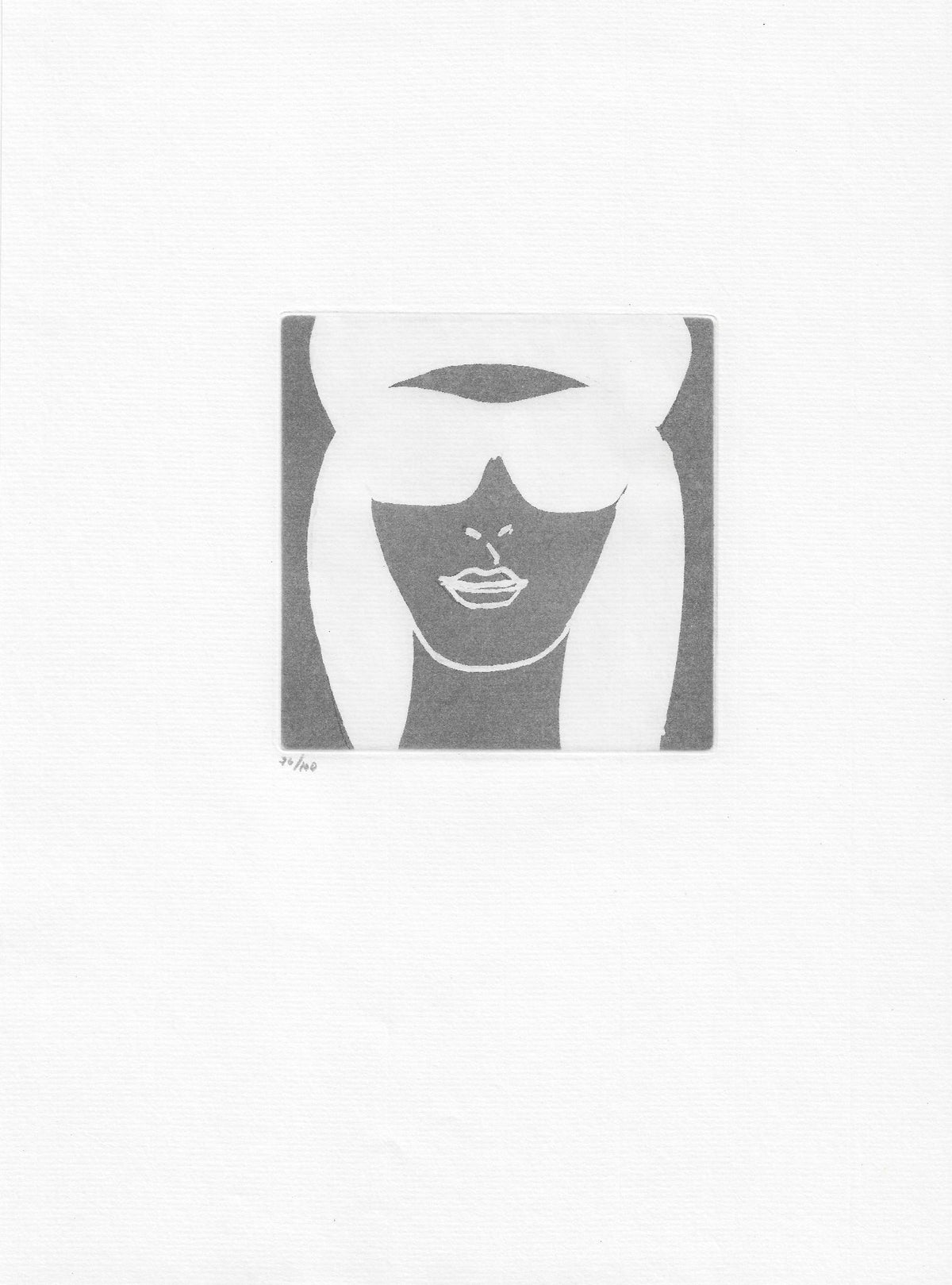 Alex Katz - Gloria 12