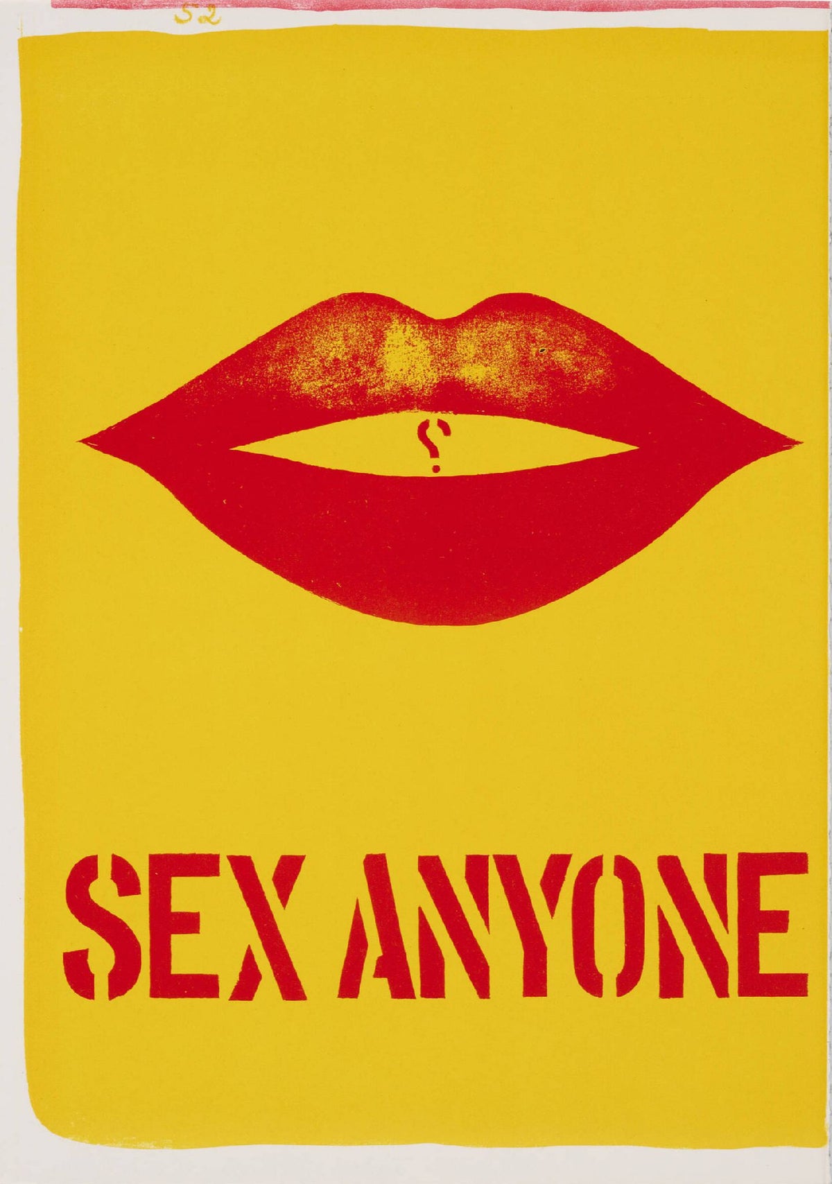 Robert Indiana - Sex Anyone (from 1 Life)