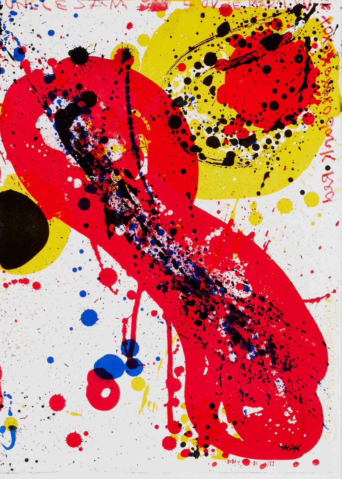 Sam Francis - Uncle Same Loves Marilyn (from 1 Life)