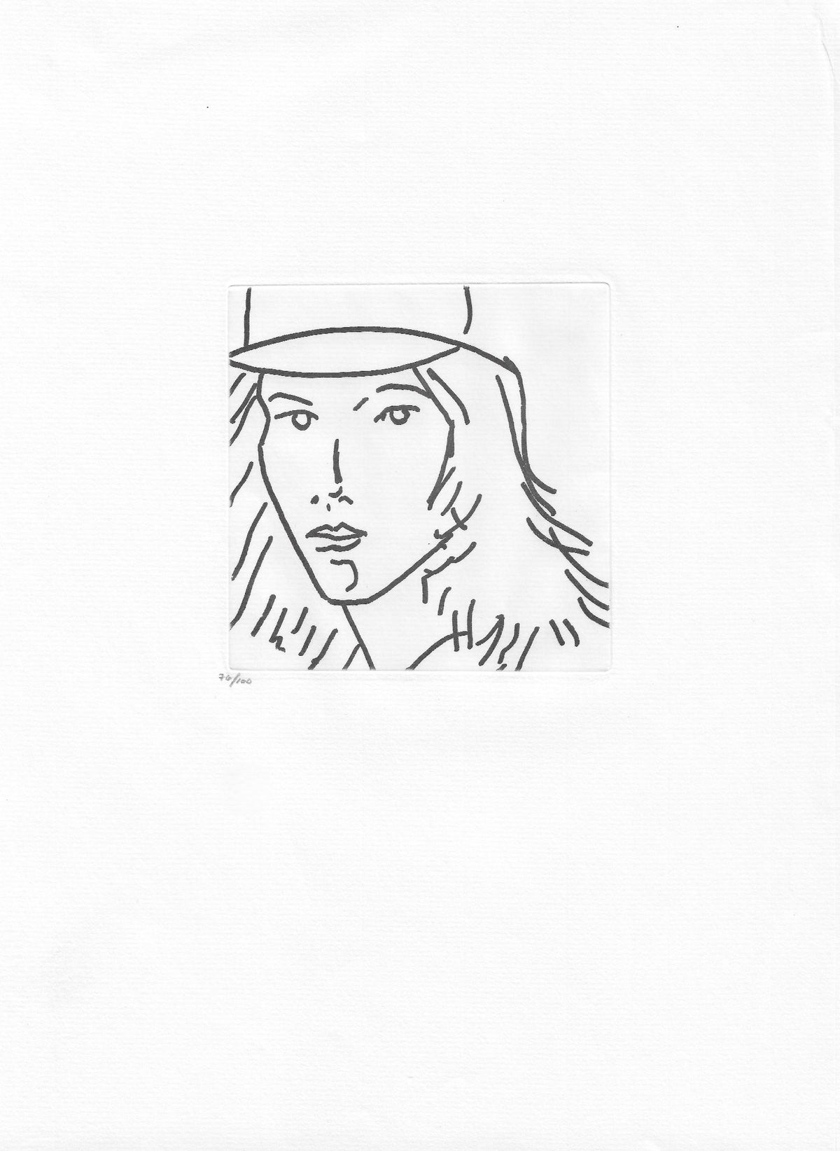Alex Katz - Gloria 6