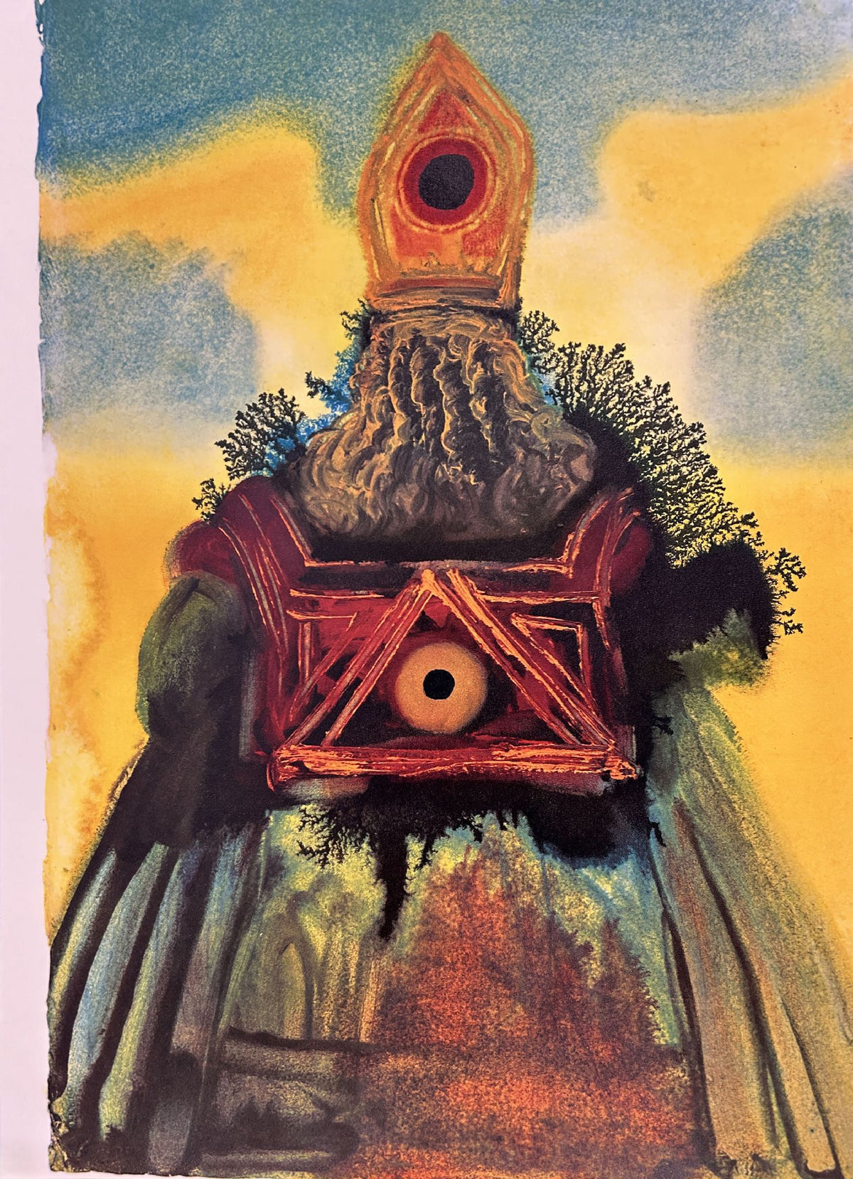 The Ark Of The Covenant by Salvador Dali, 1969 fine art lithograph