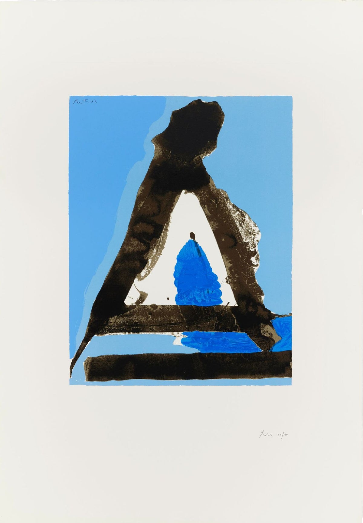 Robert Motherwell - Untitled (from The Basque Suite)