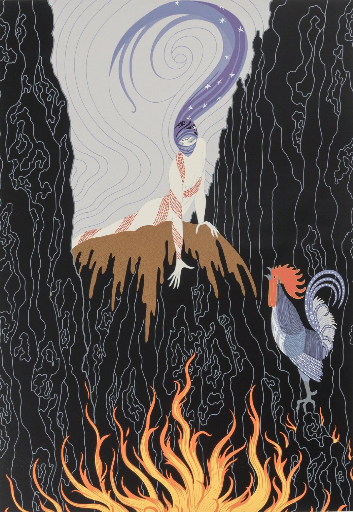 Erte - The French Rooster